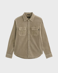 AG Curtis Work Shirt Shirts - Sulfur Industrial Taupe-Men's Shirts-Brooklyn-Vancouver-Yaletown-Canada
