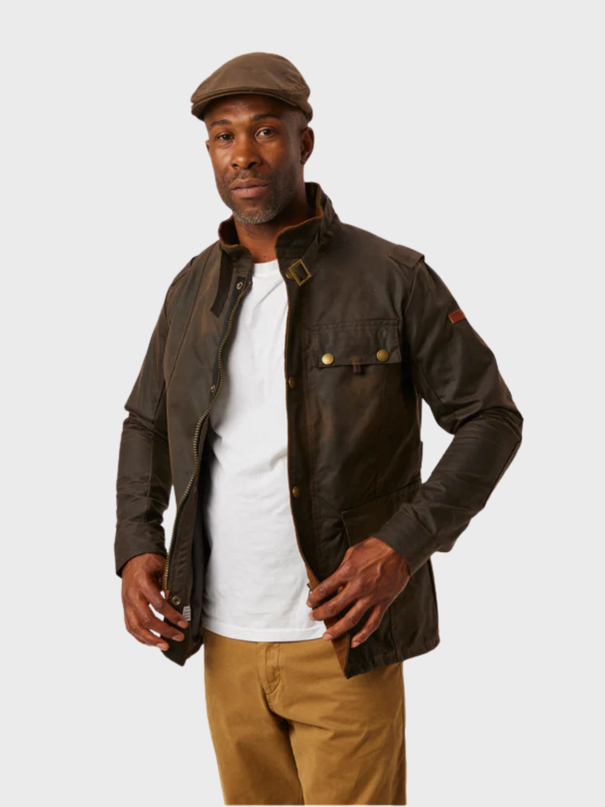 Peregrine Bexley Jacket - Brown-Men's Jackets-Brooklyn-Vancouver-Yaletown-Canada