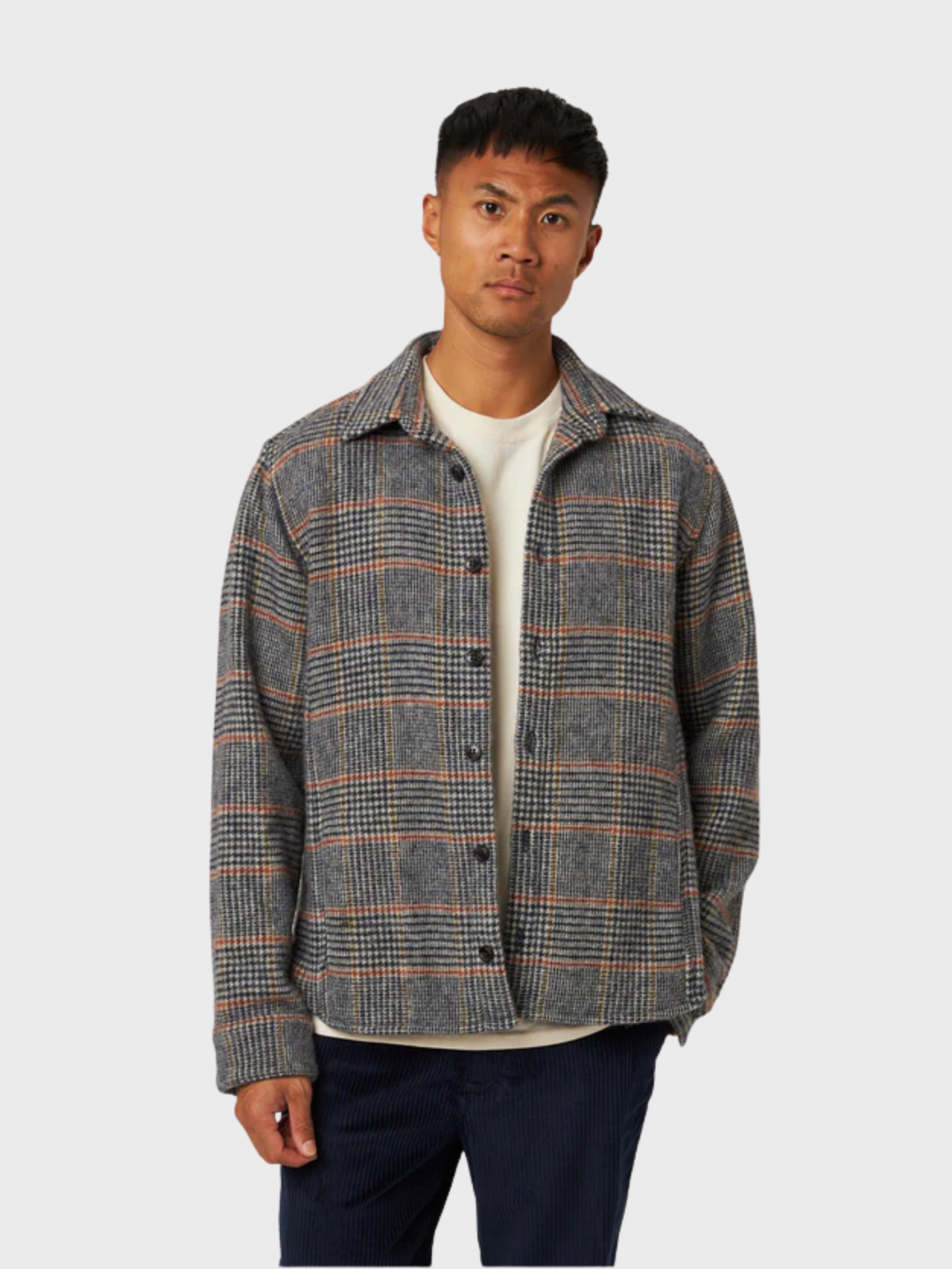 Peregrine Wool Overshirt - Redcliffe-Men's T-Shirts-Brooklyn-Vancouver-Yaletown-Canada