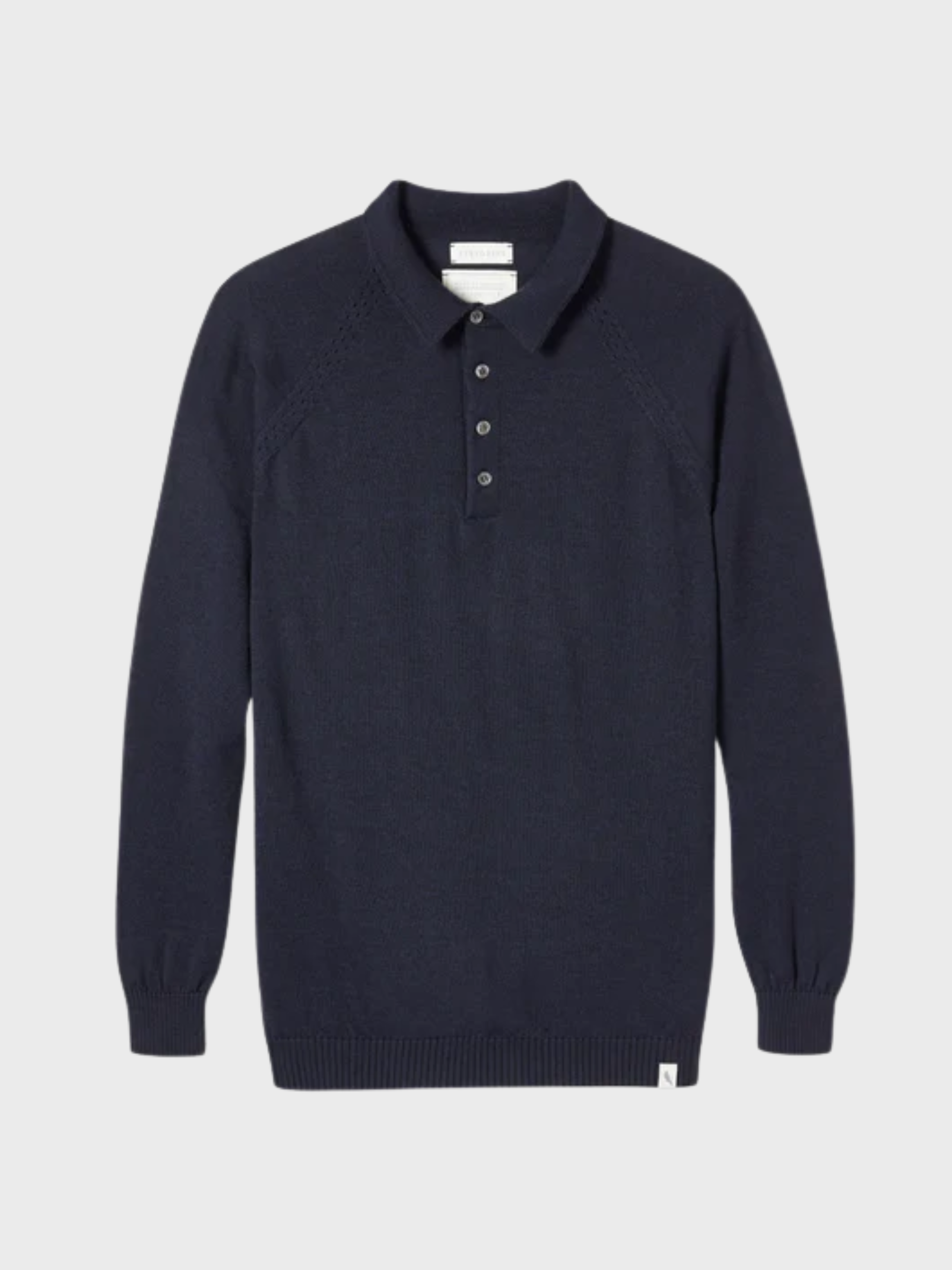 Peregrine Beauford Polo Shirt - Navy-Men's T-Shirts-Brooklyn-Vancouver-Yaletown-Canada