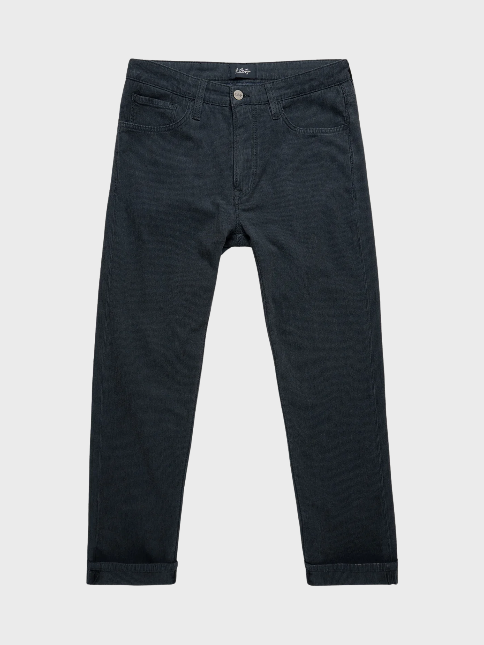 34 Heritage Courage Pant Navy Herringbone-Men's Pants-Brooklyn-Vancouver-Yaletown-Canada