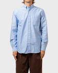 COF Button Down American Oxford Shirt Light Blue-Men's Shirts-Brooklyn-Vancouver-Yaletown-Canada
