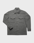 34 Heritage Button Down Overshirt Grey-Men's Shirts-Brooklyn-Vancouver-Yaletown-Canada