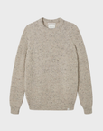 Peregrine Ford Crew Jumper - Oatmeal-Men's Sweaters-Brooklyn-Vancouver-Yaletown-Canada