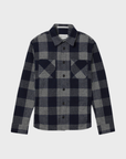 Peregrine Blunt Overshirt - William Check-Men's Shirts-Brooklyn-Vancouver-Yaletown-Canada