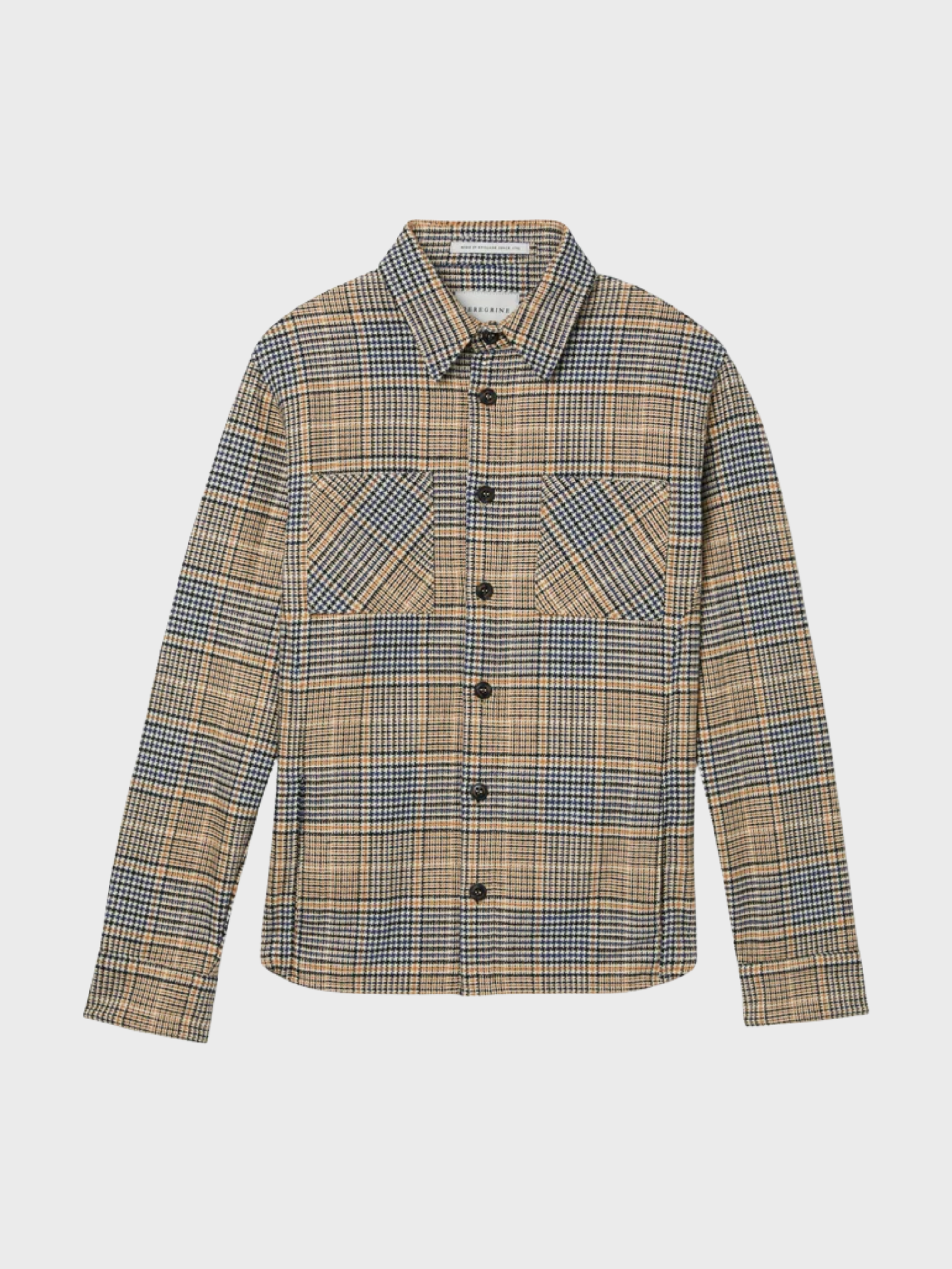 Peregrine Blunt Overshirt - Charles Check-Men's T-Shirts-Brooklyn-Vancouver-Yaletown-Canada