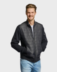 Easy Mondays Quilted Nylon Jacket Black-Men's Jackets-Brooklyn-Vancouver-Yaletown-Canada