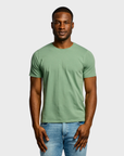 Easy Mondays Crew Neck Pistachio-Men's T-Shirts-Brooklyn-Vancouver-Yaletown-Canada