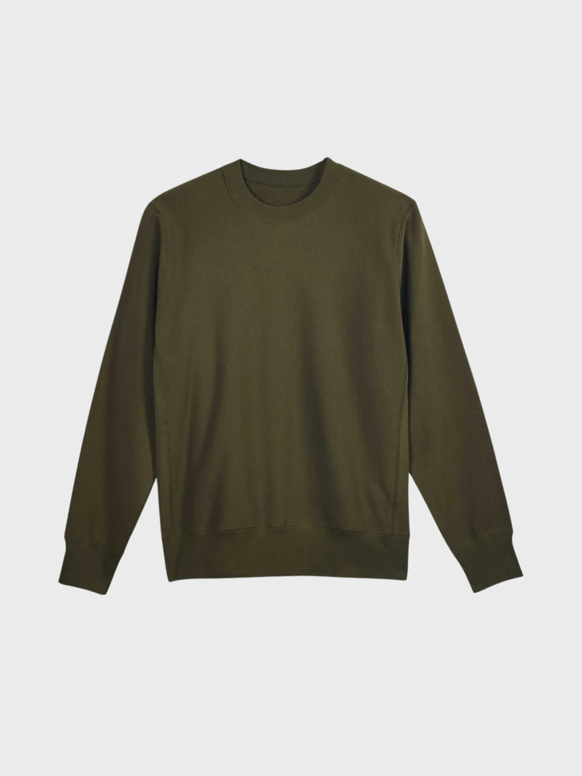 Edwin Eca4004 Classic Crew Sweatshirt - Olive Drab-Men's Sweatshirts-Brooklyn-Vancouver-Yaletown-Canada