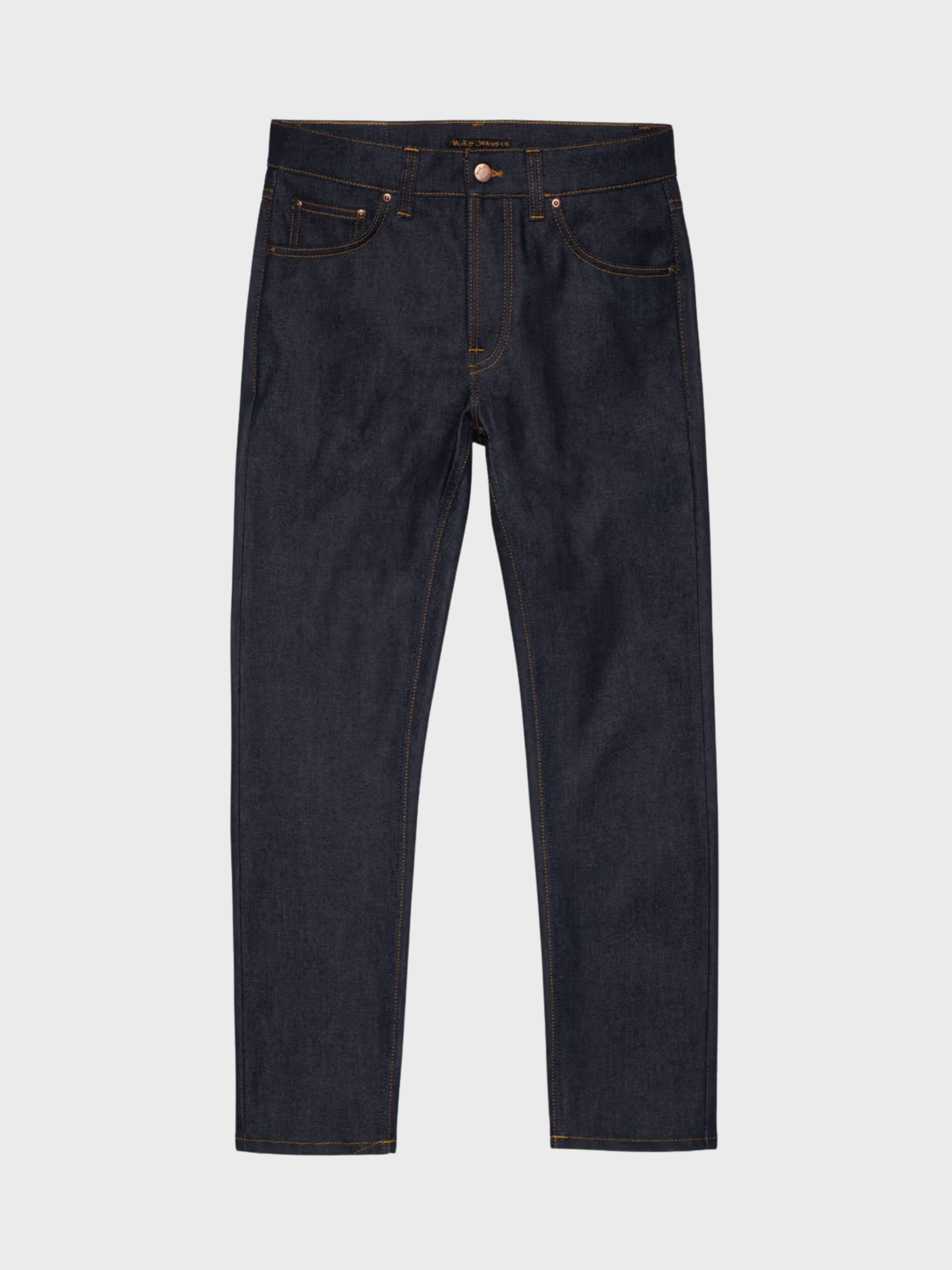 Nudie Solid Ollie Dry Abyss-Men's Denim-Brooklyn-Vancouver-Yaletown-Canada