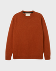 Peregrine Makers Crew Jumper - Orange-Men's Sweaters-Brooklyn-Vancouver-Yaletown-Canada