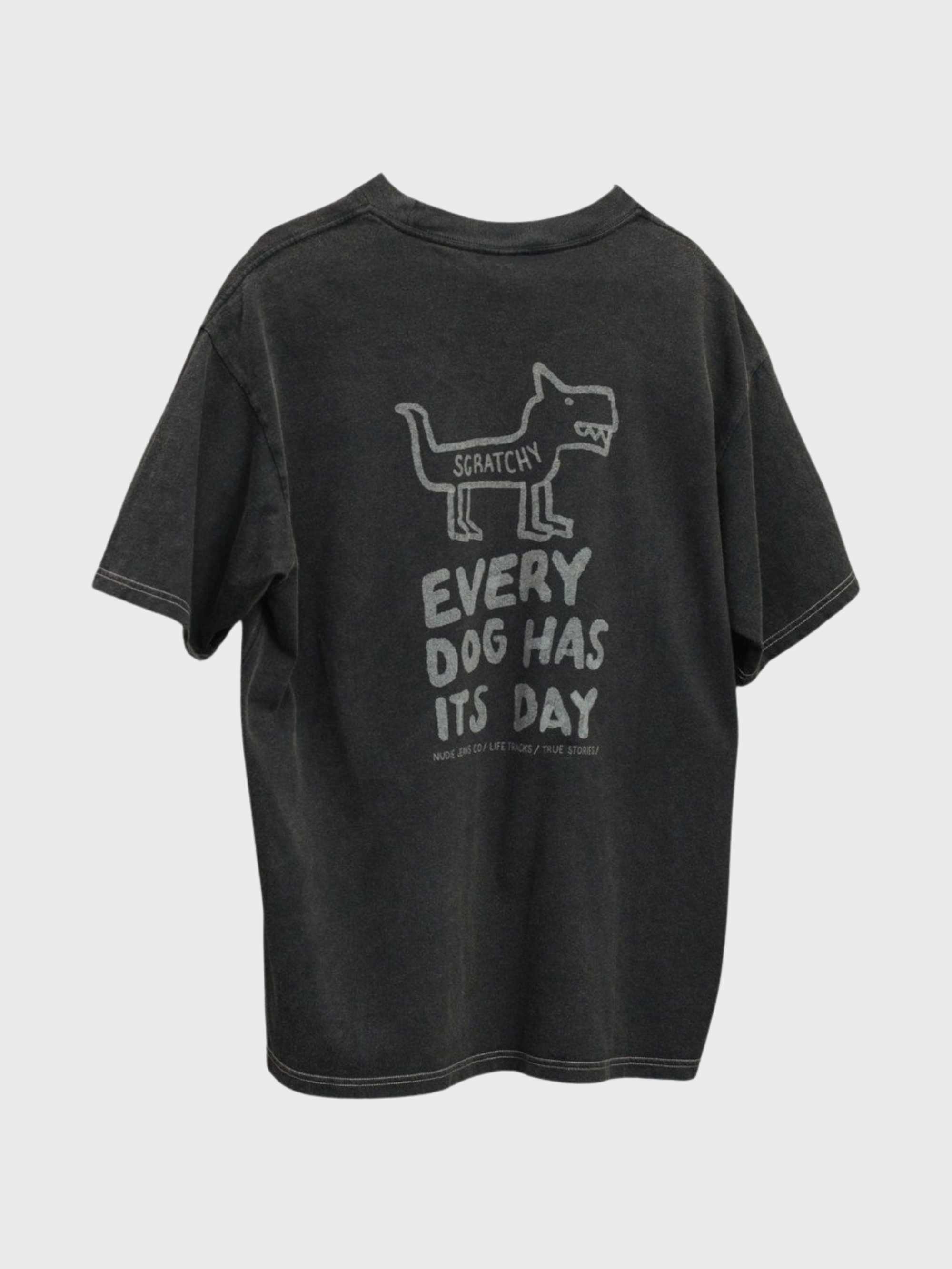 Nudie Koffe Scratched Tracks T-Shirt-Men's T-Shirts-Brooklyn-Vancouver-Yaletown-Canada