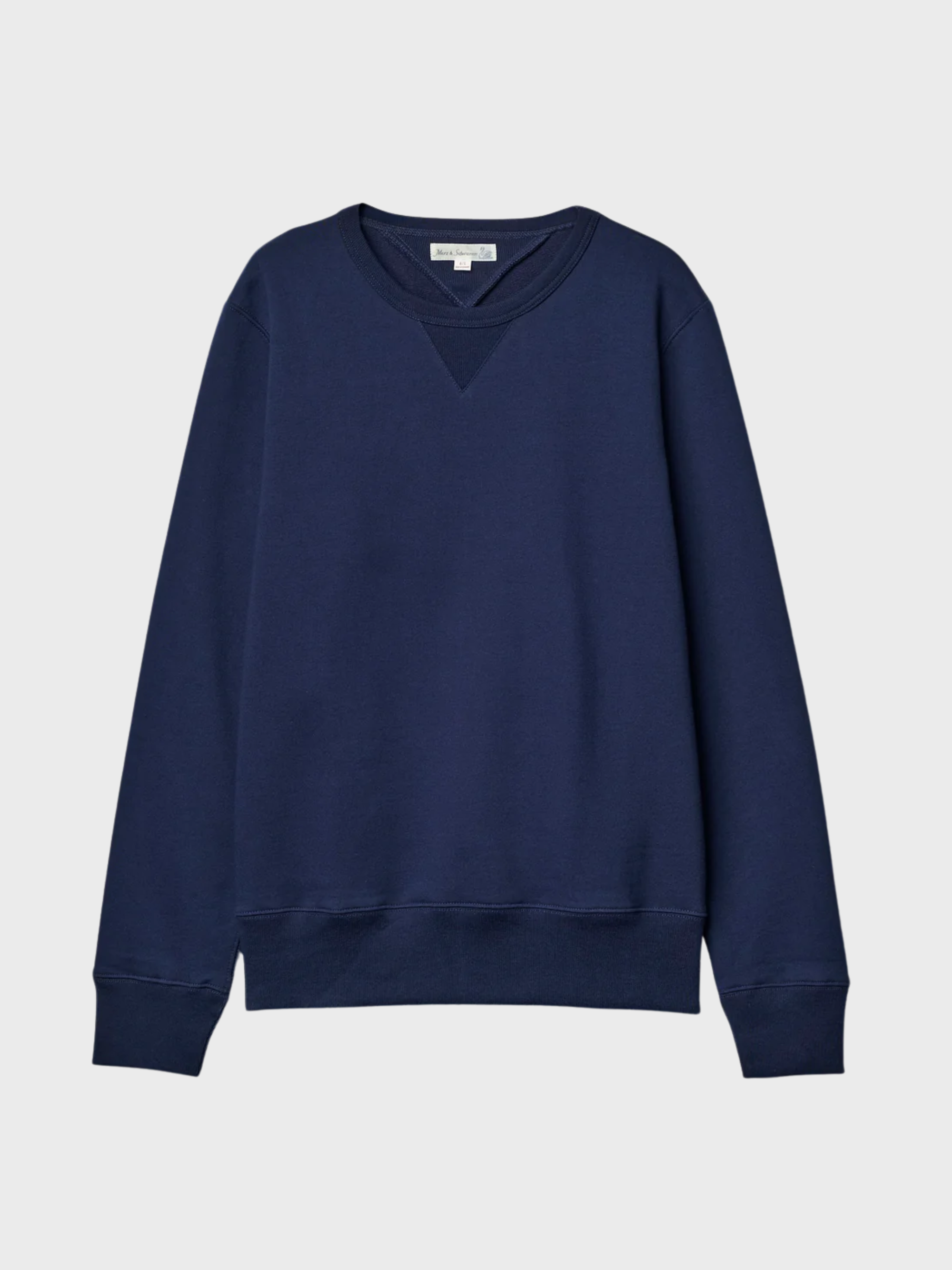 Merz Sturdy Loopback Fleece Sweatshirt - ink blue-Men's Sweatshirts-Brooklyn-Vancouver-Yaletown-Canada