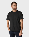 34 Heritage Slub Crew Neck Tshirt Black-Men's T-Shirts-Brooklyn-Vancouver-Yaletown-Canada