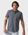 34 Heritage Field Short Sleeve Shirt Dark Navy-Men's Shirts-Brooklyn-Vancouver-Yaletown-Canada