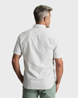 34 Heritage Luxe Twill Printed Shirt Vintage Indigo-Men's Shirts-Brooklyn-Vancouver-Yaletown-Canada