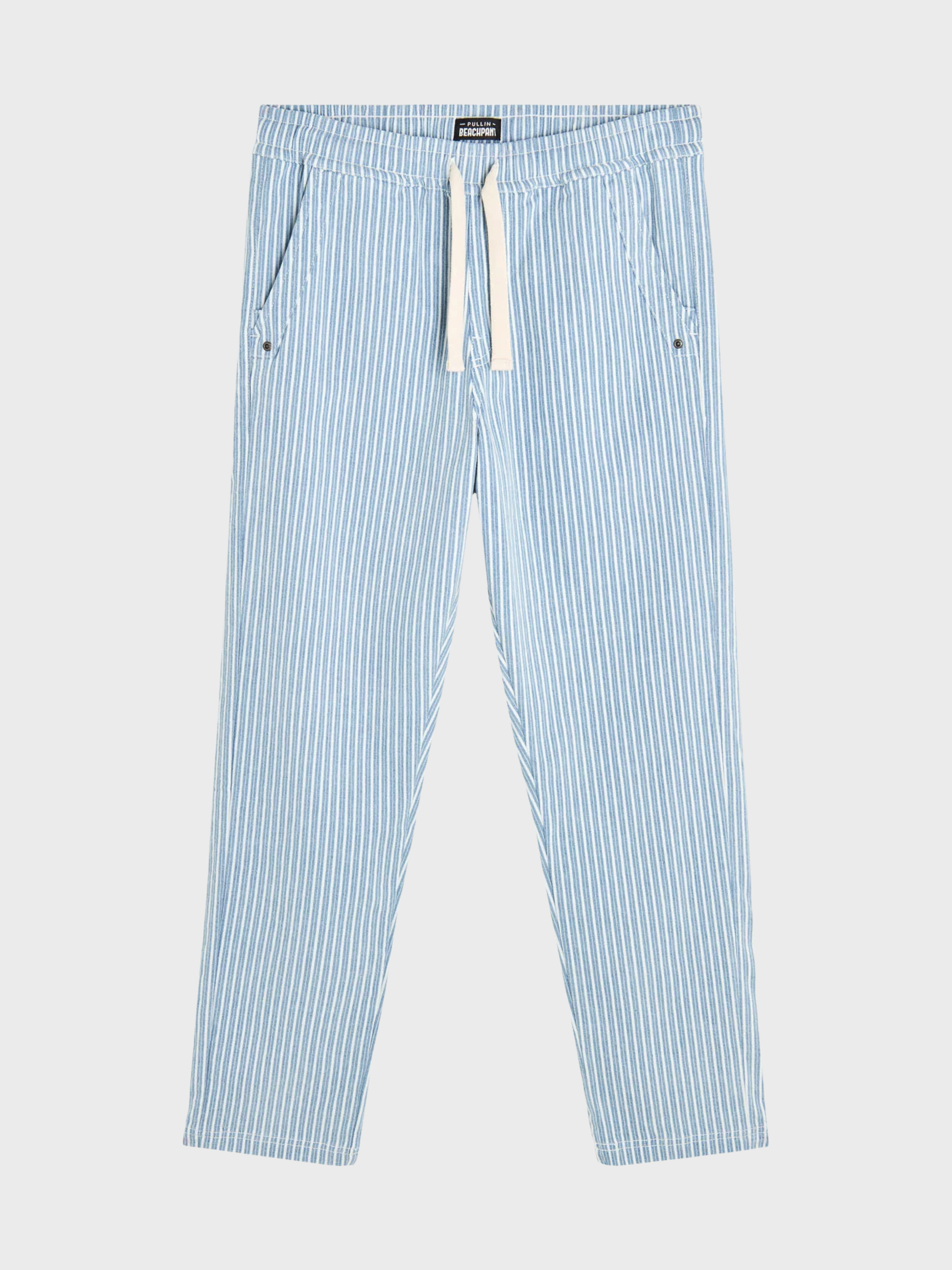 Pullin Dening Beach - Ltstripe-Men's Pants-Brooklyn-Vancouver-Yaletown-Canada