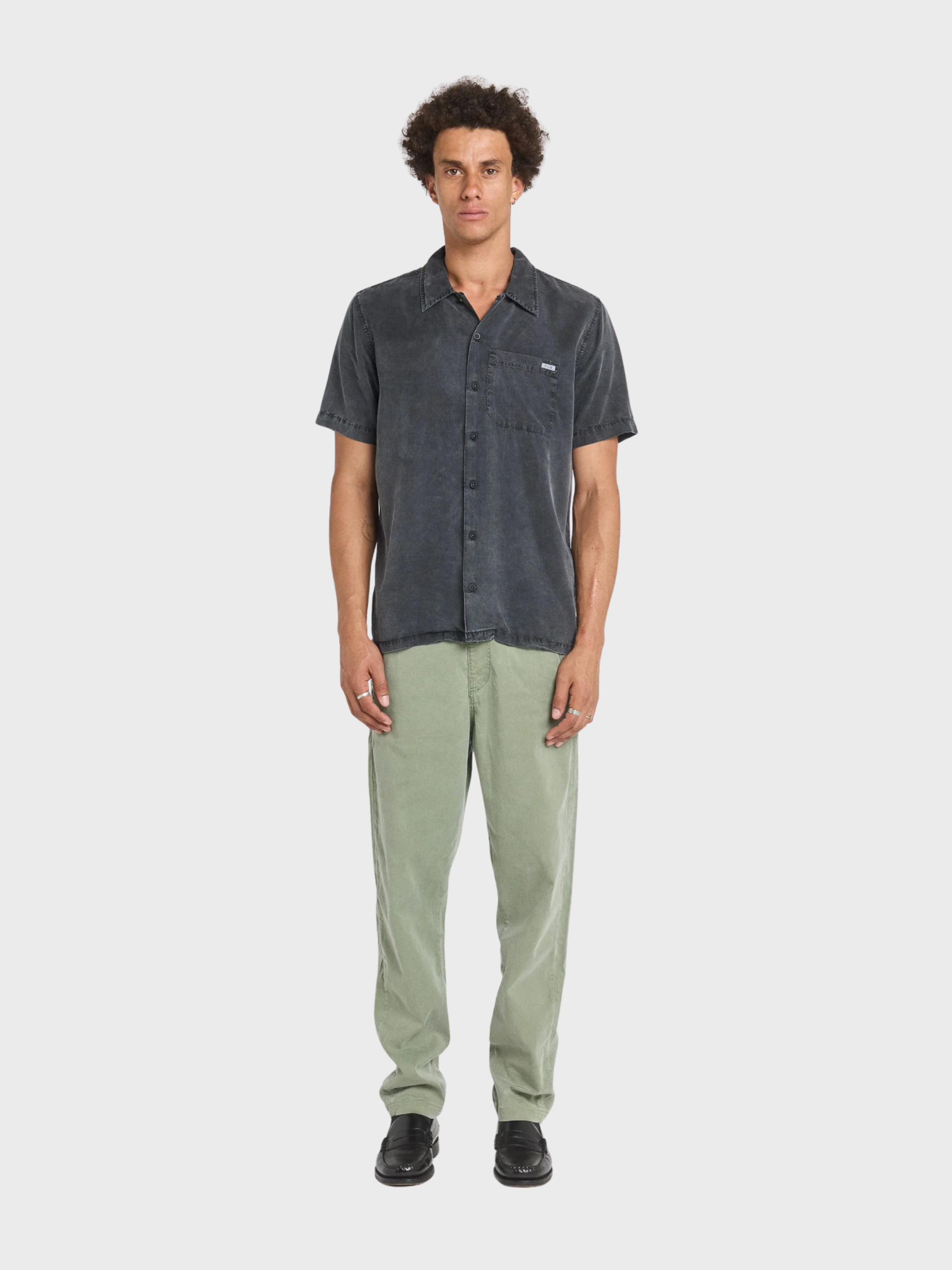 Pullin Dening Beach - Leaf-Men's Pants-Brooklyn-Vancouver-Yaletown-Canada