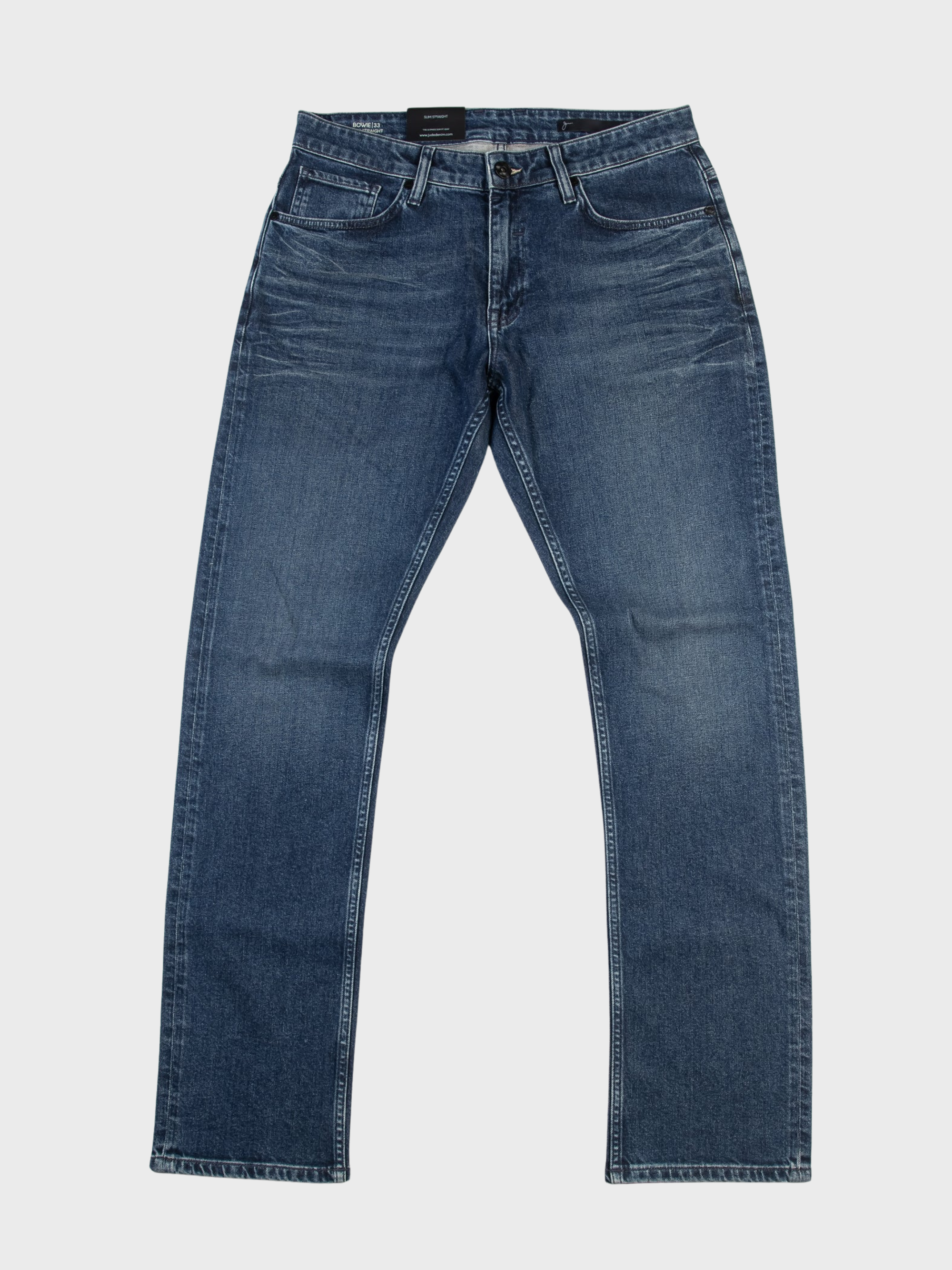 Jude Neale Bowie Aegean- Regular Straight Leg-Men's Denim-Brooklyn-Vancouver-Yaletown-Canada