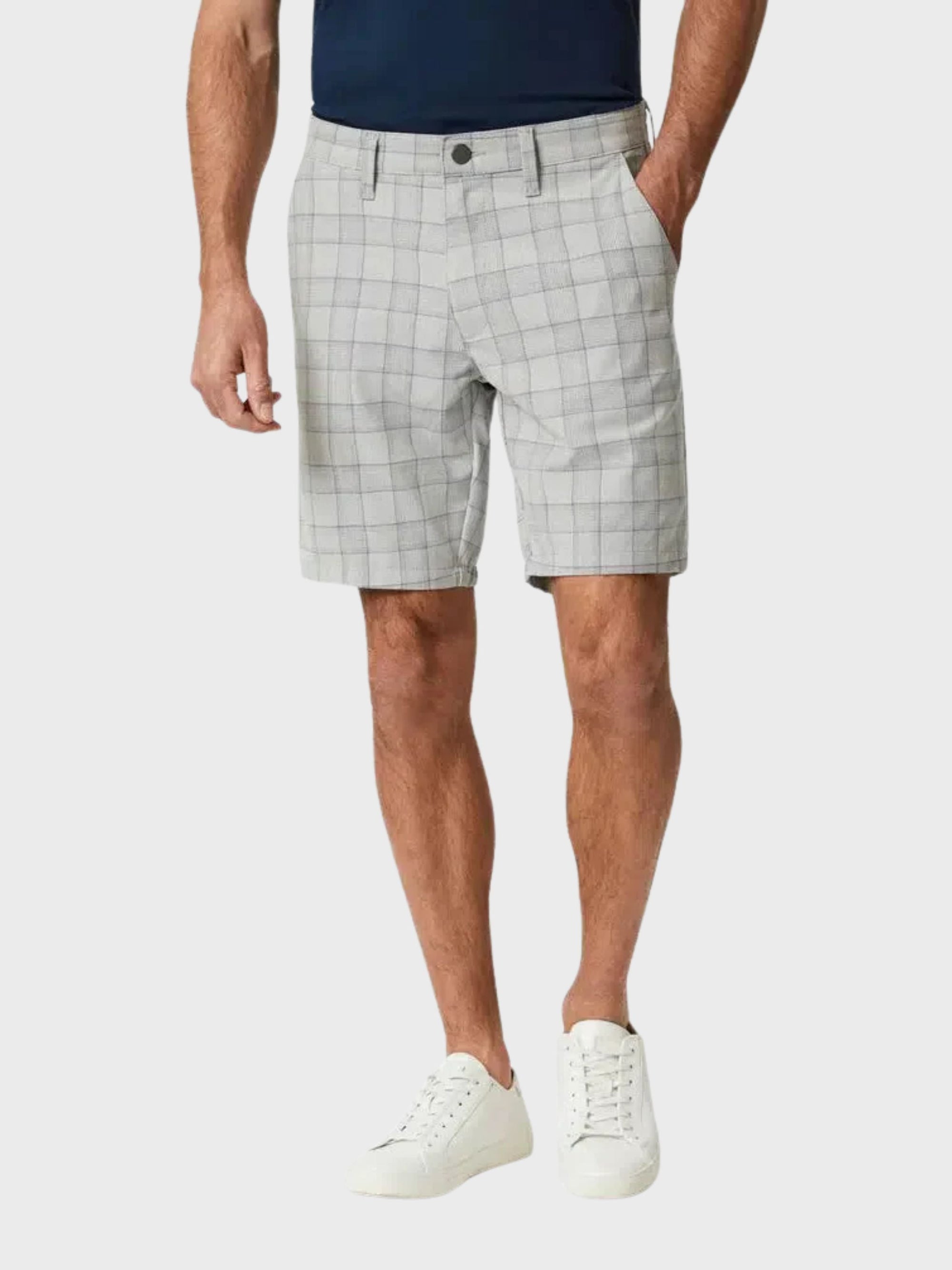 34 Heritage Arizona Blue Checked-Men's Shorts-Brooklyn-Vancouver-Yaletown-Canada