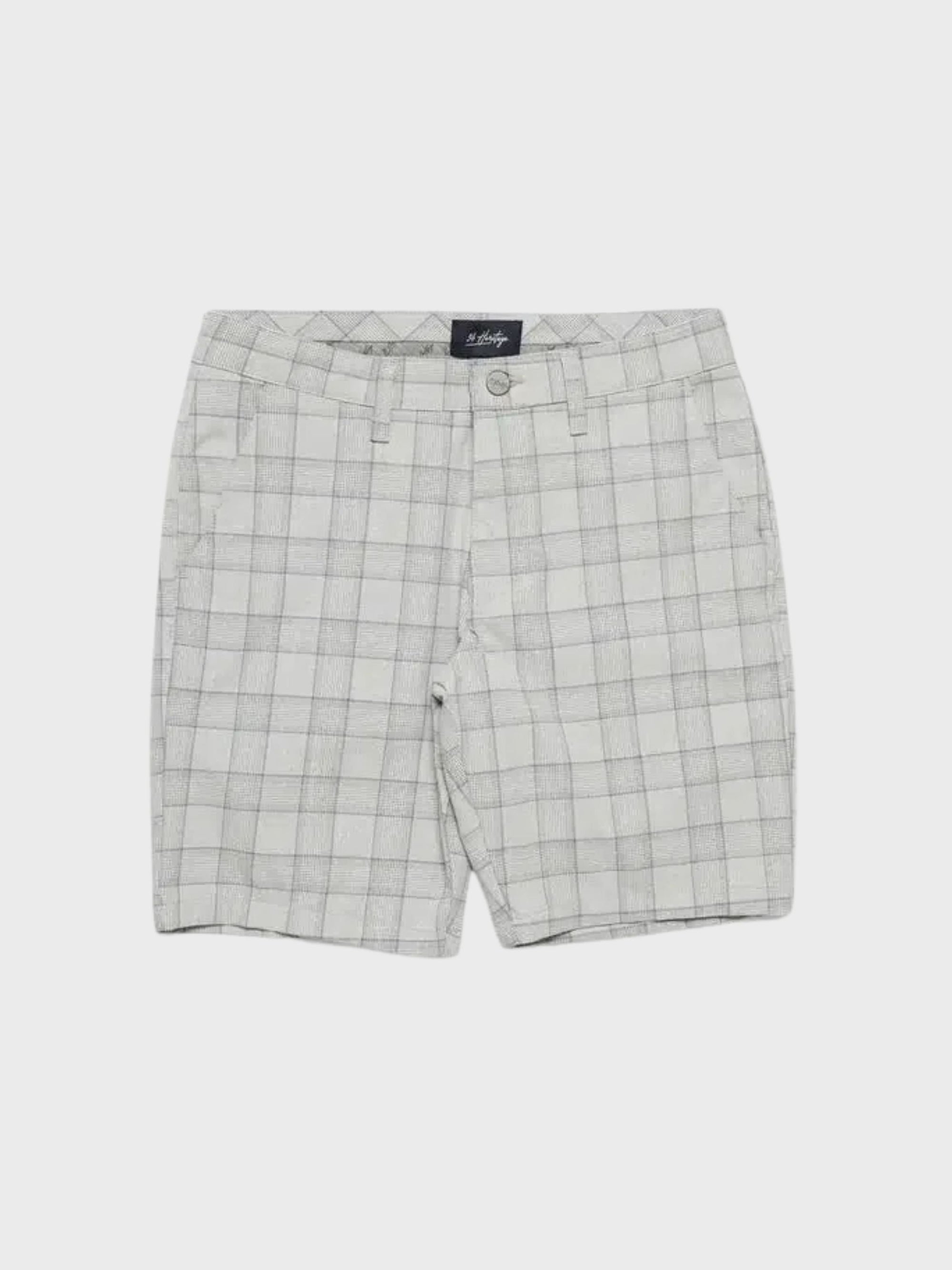 34 Heritage Arizona Blue Checked-Men's Shorts-Brooklyn-Vancouver-Yaletown-Canada