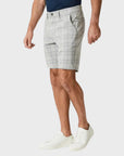 34 Heritage Arizona Blue Checked-Men's Shorts-Brooklyn-Vancouver-Yaletown-Canada
