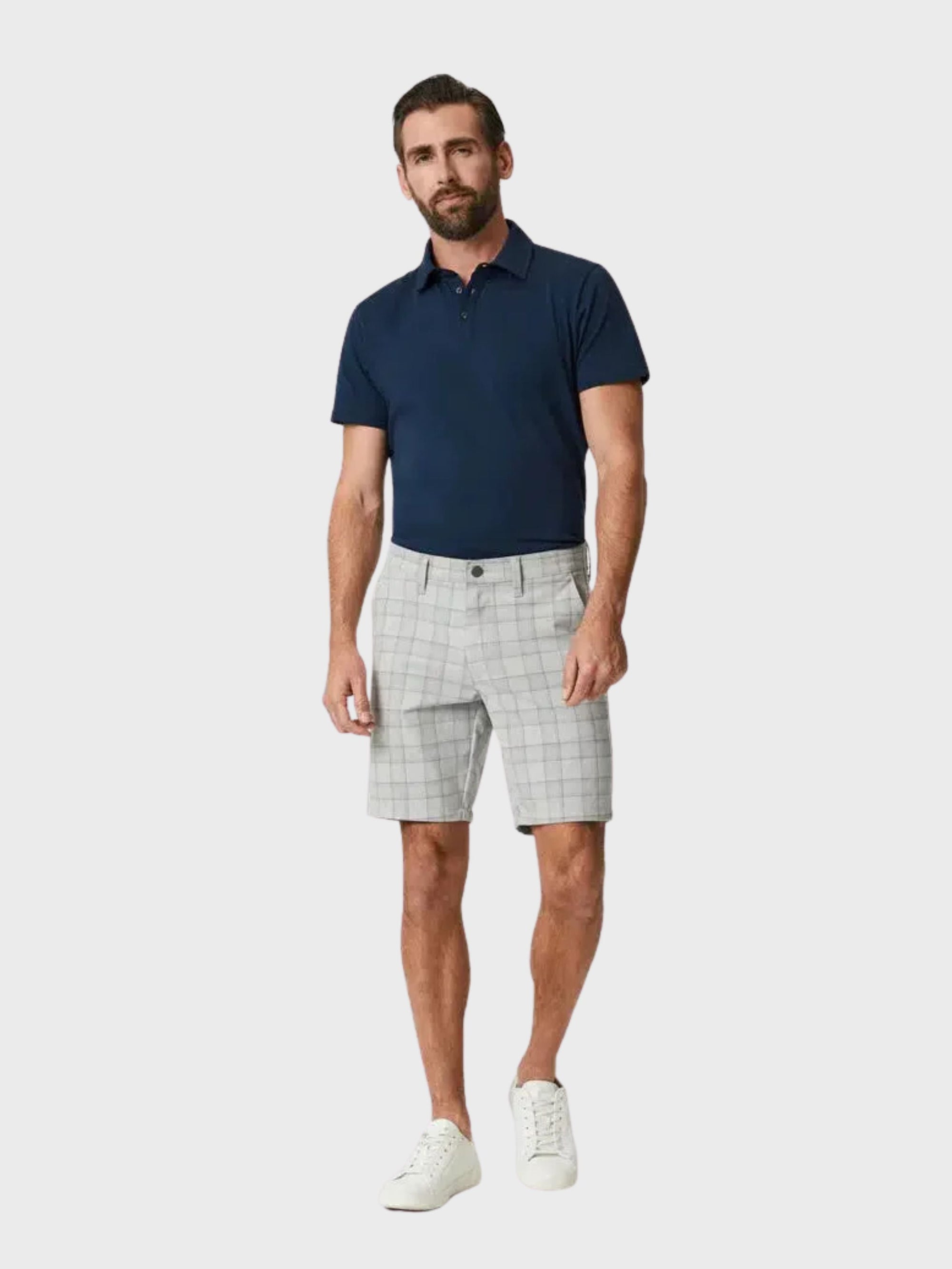 34 Heritage Arizona Blue Checked-Men's Shorts-Brooklyn-Vancouver-Yaletown-Canada
