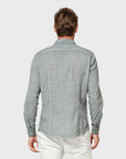 Ploumanach Harrison Cloque Shirt - Salvia-Men's Shirts-Brooklyn-Vancouver-Yaletown-Canada