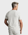 34 Heritage Slub Crew Neck Tshirt Glacier Gray-Men's T-Shirts-Brooklyn-Vancouver-Yaletown-Canada