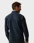 34 Heritage Shirt Luxe Twill - Dress Blues-Men's Shirts-Brooklyn-Vancouver-Yaletown-Canada