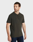 34 Heritage Slub Ss Henley Peat-Men's T-Shirts-Brooklyn-Vancouver-Yaletown-Canada