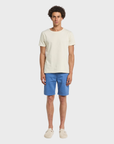 Pullin Dening Short Chino - Aqua-Men's Shorts-Brooklyn-Vancouver-Yaletown-Canada
