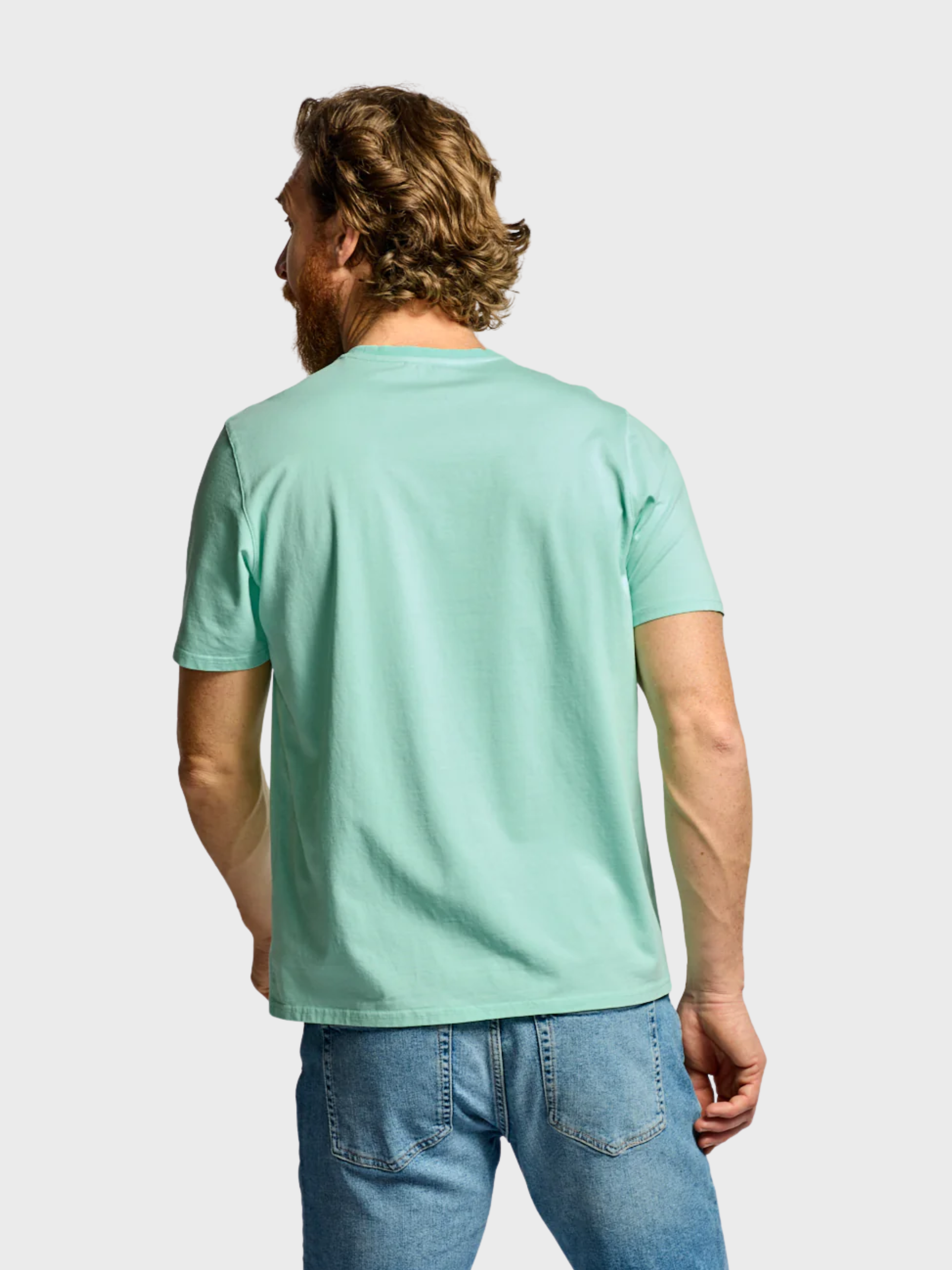 Easy Mondays Crew Neck T Mint-Men's T-Shirts-Brooklyn-Vancouver-Yaletown-Canada