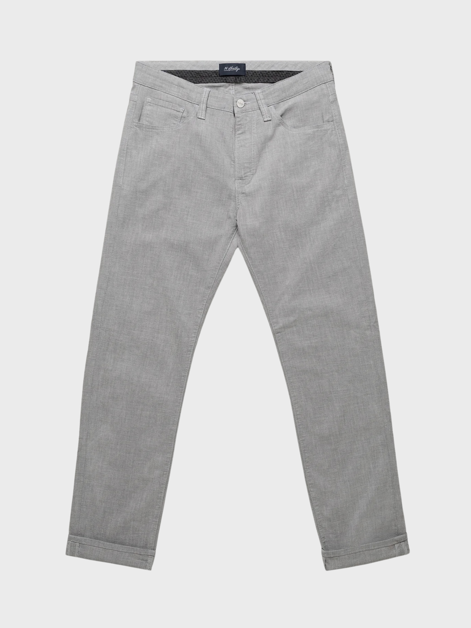 34 Heritage Courage Lt Grey Linen Luxe-Men's Pants-Brooklyn-Vancouver-Yaletown-Canada