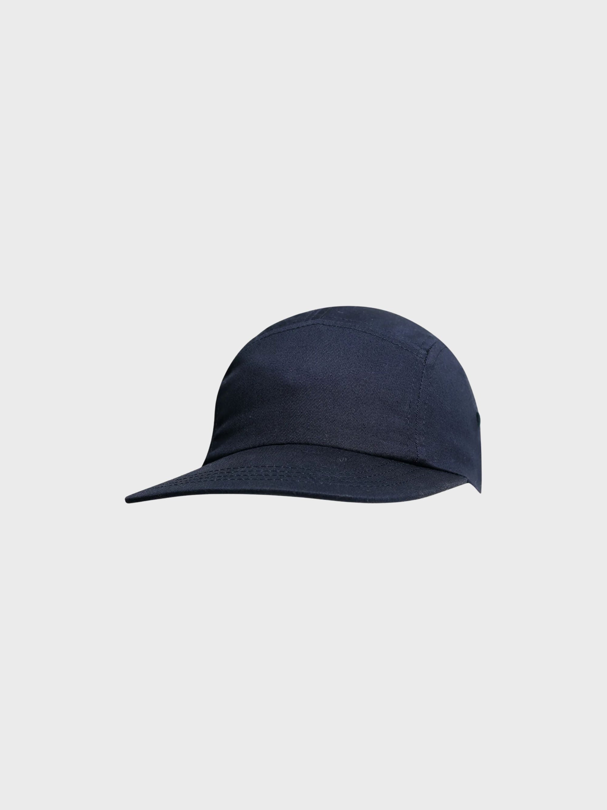 Far Afield Laurel 5 Panel Cap - Panama Twill - Navy-Men's Accessories-Brooklyn-Vancouver-Yaletown-Canada