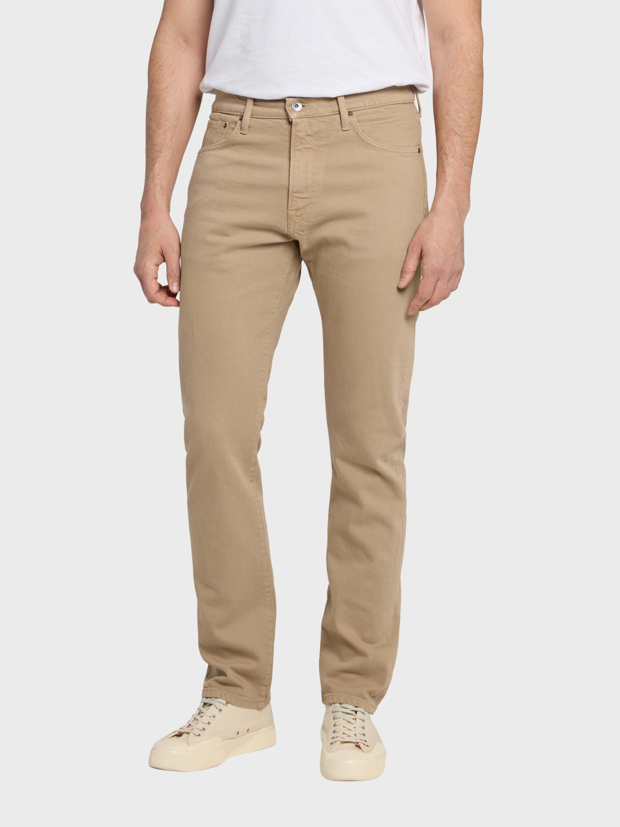 COF Studio M8 Straight Comfort Organic Ecru Beige-Men's Denim-Brooklyn-Vancouver-Yaletown-Canada