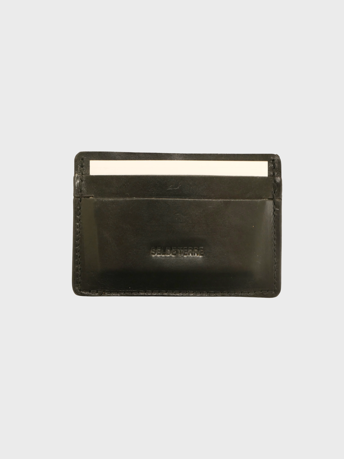 Selde Terre Cardholder Black-Men's Accessories-Brooklyn-Vancouver-Yaletown-Canada