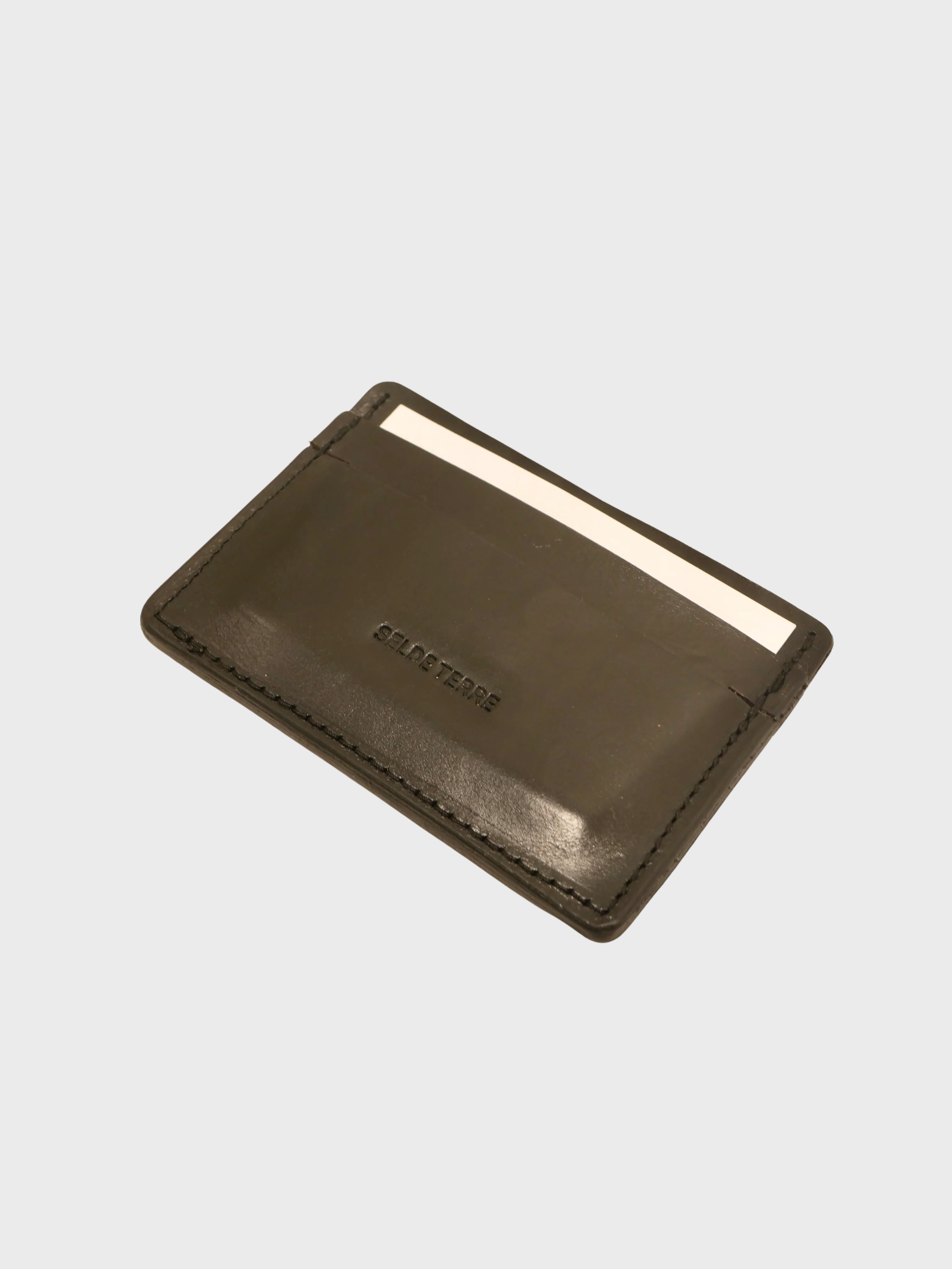 Selde Terre Cardholder Black-Men's Accessories-Brooklyn-Vancouver-Yaletown-Canada