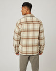 Peregrine Wool Overshirt - Monty-Men's T-Shirts-Brooklyn-Vancouver-Yaletown-Canada