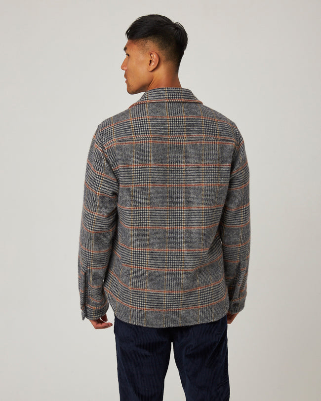 Peregrine Wool Overshirt - Redcliffe-Men's T-Shirts-Brooklyn-Vancouver-Yaletown-Canada