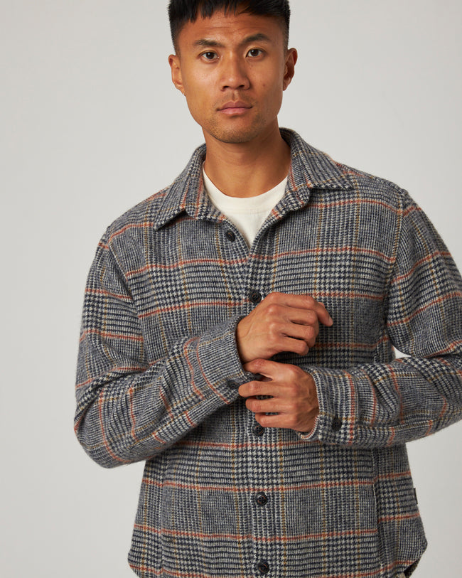 Peregrine Wool Overshirt - Redcliffe-Men&#39;s T-Shirts-Brooklyn-Vancouver-Yaletown-Canada
