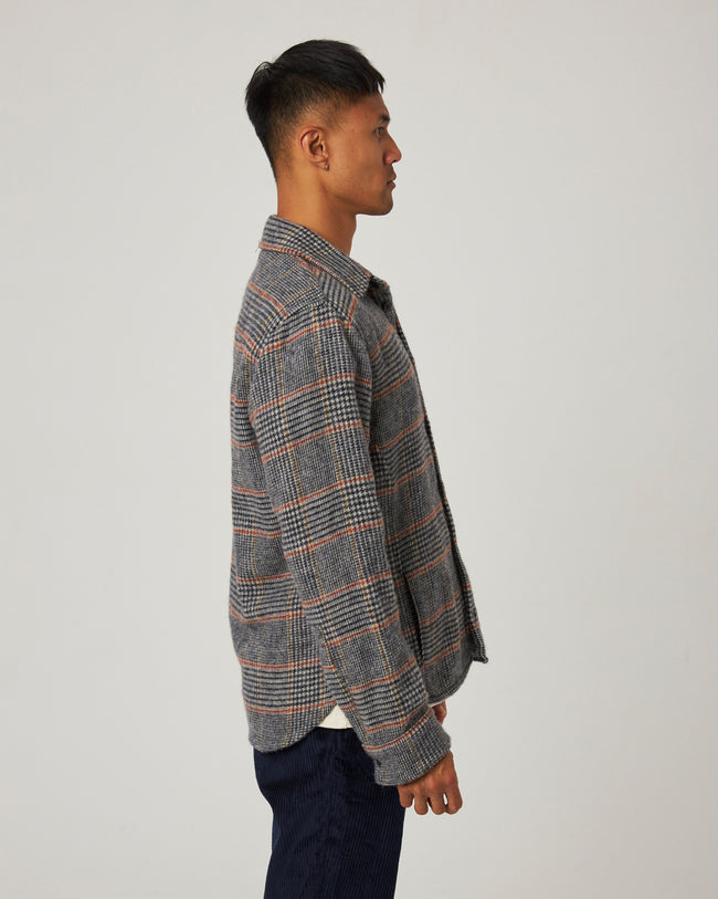 Peregrine Wool Overshirt - Redcliffe-Men&#39;s T-Shirts-Brooklyn-Vancouver-Yaletown-Canada
