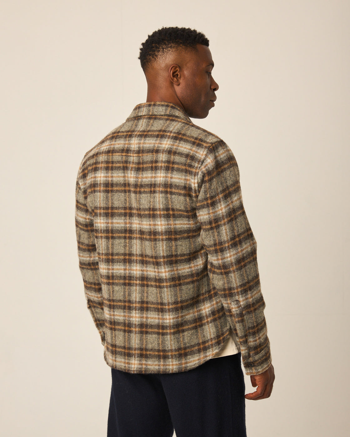 Peregrine Wool Overshirt - Field-Men's Shirts-Brooklyn-Vancouver-Yaletown-Canada