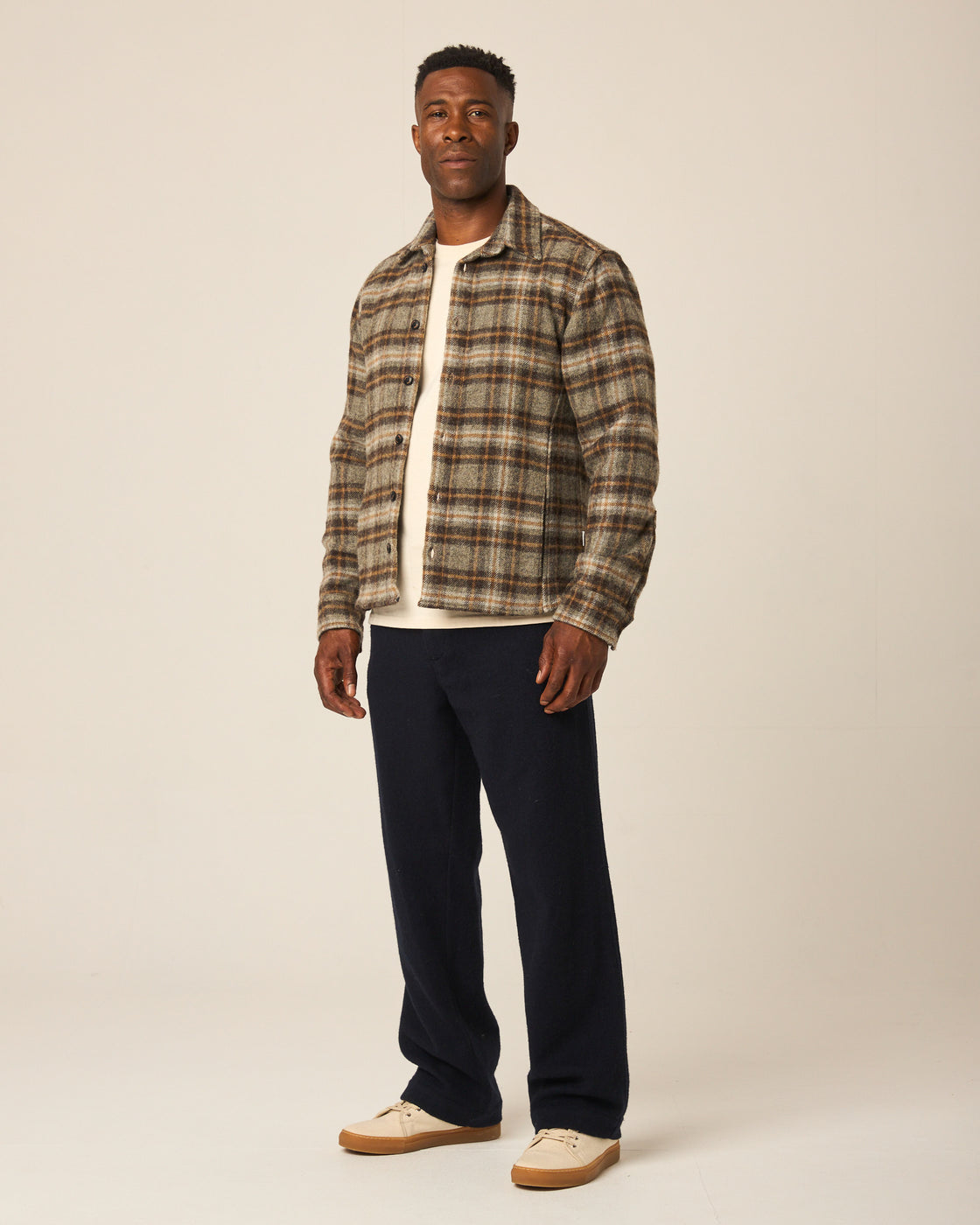 Peregrine Wool Overshirt - Field-Men's Shirts-Brooklyn-Vancouver-Yaletown-Canada