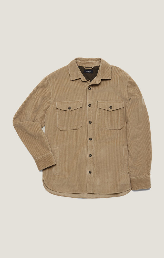 34 Heritage Overshirt - Aluminum-Men's Jackets-Brooklyn-Vancouver-Yaletown-Canada