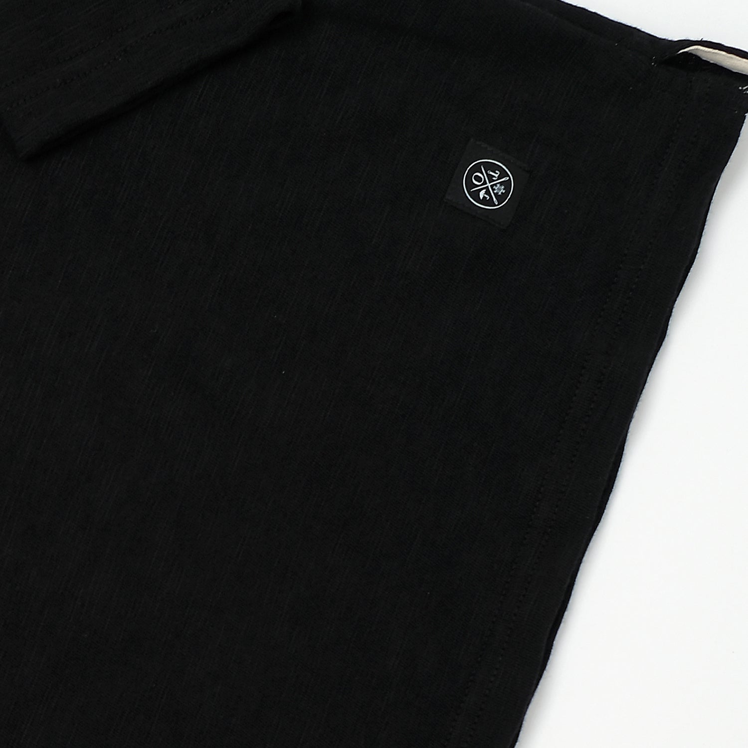 Outclass Double Slub L/S Pocket T-Shirt - Black-Men&#39;s T-Shirts-Brooklyn-Vancouver-Yaletown-Canada