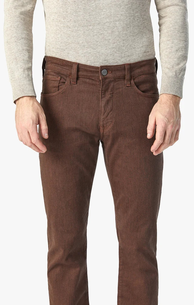 34 Heritage Pants Cool Diagonal - Cognac-Men's Pants-Brooklyn-Vancouver-Yaletown-Canada