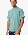 34 Heritage T-Shirt Slub Crew Neck - Iceberg Green-Men's T-Shirts-Brooklyn-Vancouver-Yaletown-Canada