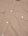 Gabba - Harbin Snow LS Button Up - CobbleStone-Men's Shirts-Yaletown-Vancouver-Surrey-Canada
