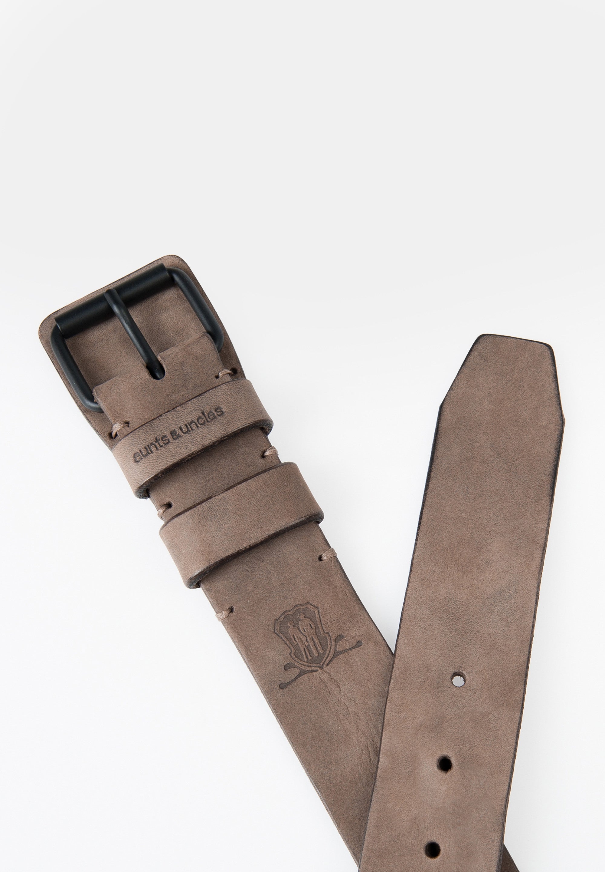 Aunts & Uncles Rockin Fella - Nubuck – Mudd-Men's Belts-Brooklyn-Vancouver-Yaletown-Canada